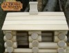 juego de construccin con piezas de madera