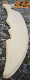 espada de madera