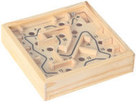 Laberinto de madera
