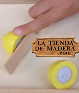 Juego de madera. En la tienda de madera .com puedes comprar este juguete de madera didctico con el que los nios podrn jugar a las cocinitas