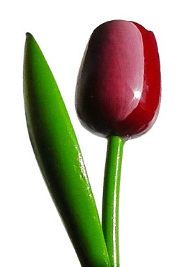 En la tienda de madera .com puedes comprar flores de madera por Internet, un original y colorido regalo.